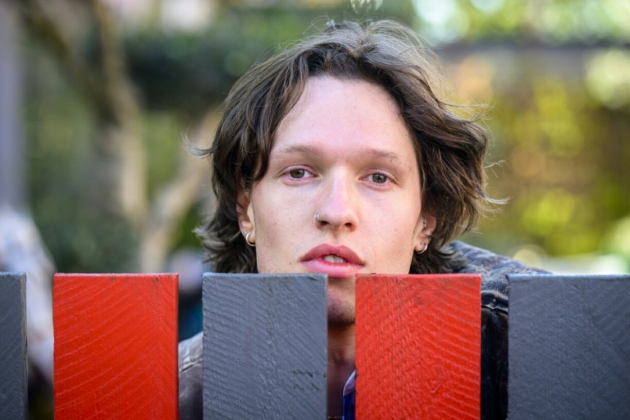 L'artiste danois Soren Torpegaard Lund à Copenhague, au Danemark, le 27 avril 2026.