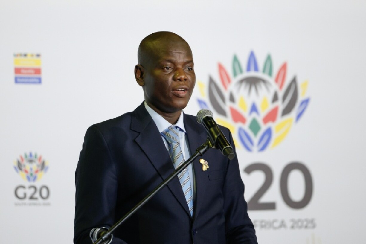 South Africa's Foreign Minister Ronald Lamola said he hopes the G20 will encourage peace