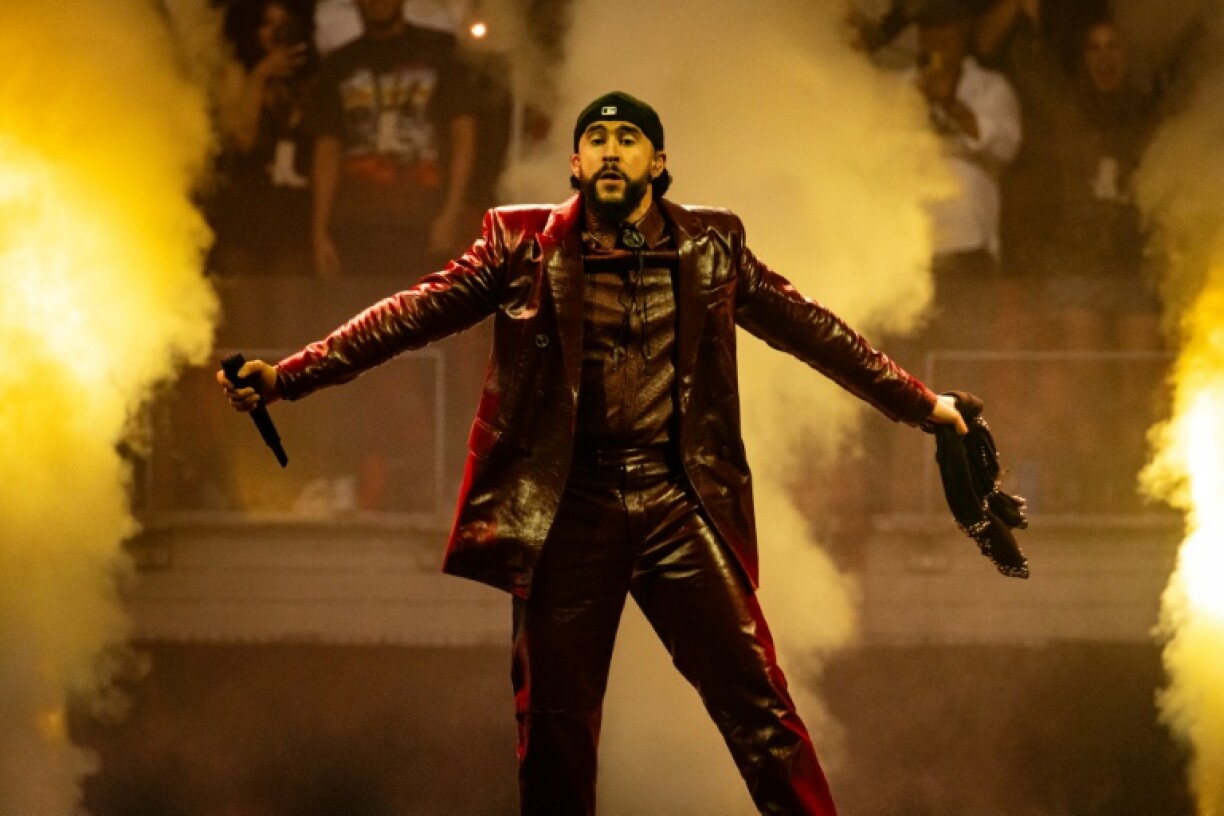 Latin artist Bad Bunny will perform at the Super Bowl in February