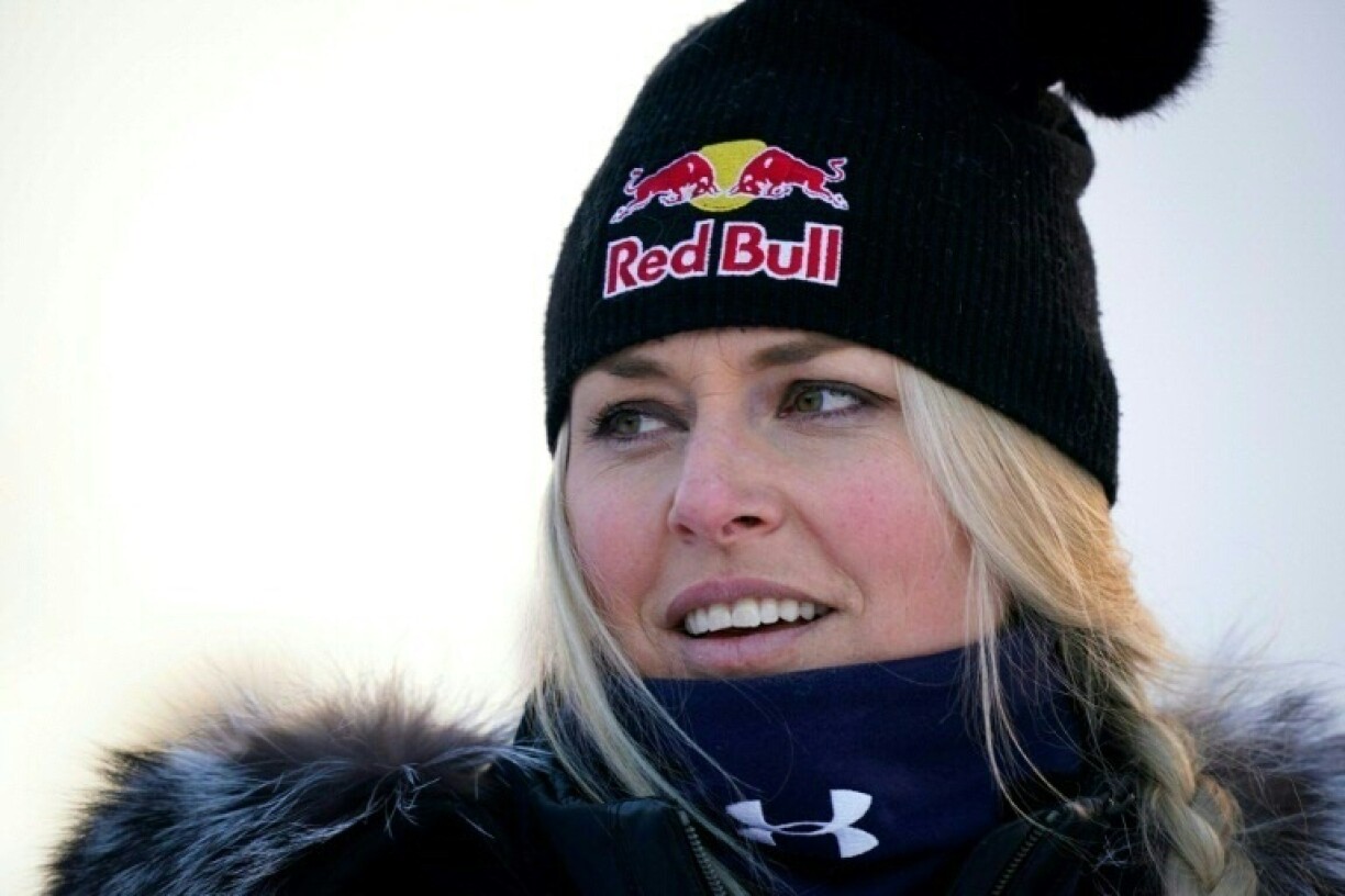 Lindsey Vonn at the world skiing championships in Are, Sweden where she retired in February 2019