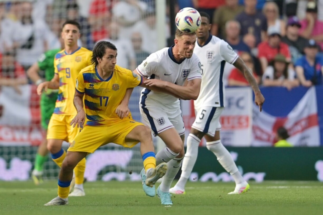 England midfielder Jordan Henderson (C) has joined Brentford