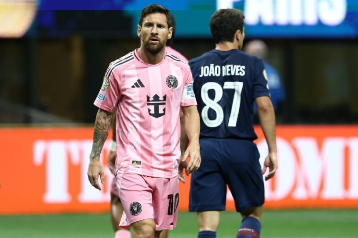 Inter Miami forward Lionel Messi could not prevent his side falling to a heavy defeat by Paris Saint-Germain