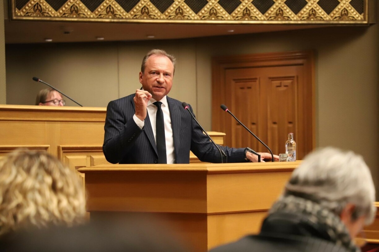 Finance minister Gilles Roth.