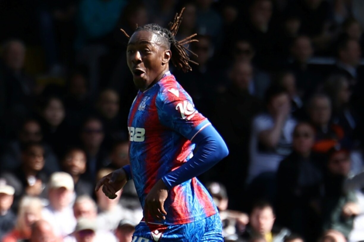 Eberechi Eze (centre) was Crystal Palace's star in a 3-0 FA Cup quarter-final win over Fulham