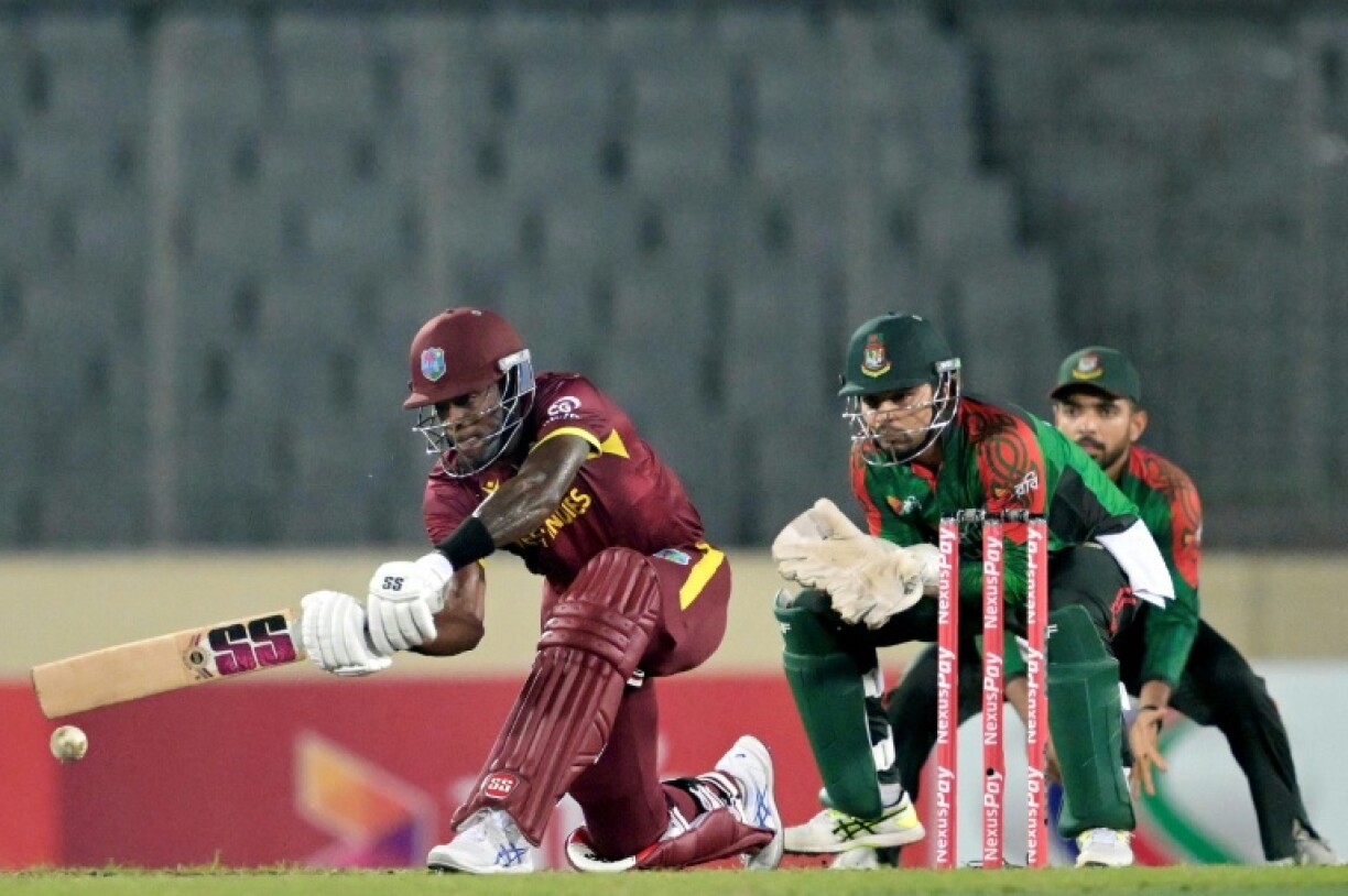 West Indies became the first team to bowl 50 overs of spin in an ODI match, surpassing Sri Lanka's previous mark of 44 overs of slow bowling in a match in 1996