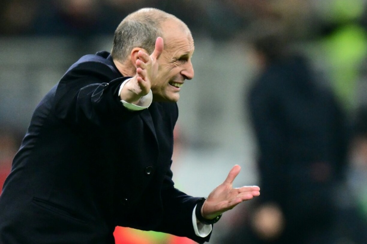 L'entraîneur de l'AC Milan Massimiliano Allegri durant le match de son équipe face à Lecce le 18 janvier 2026 à San Siro