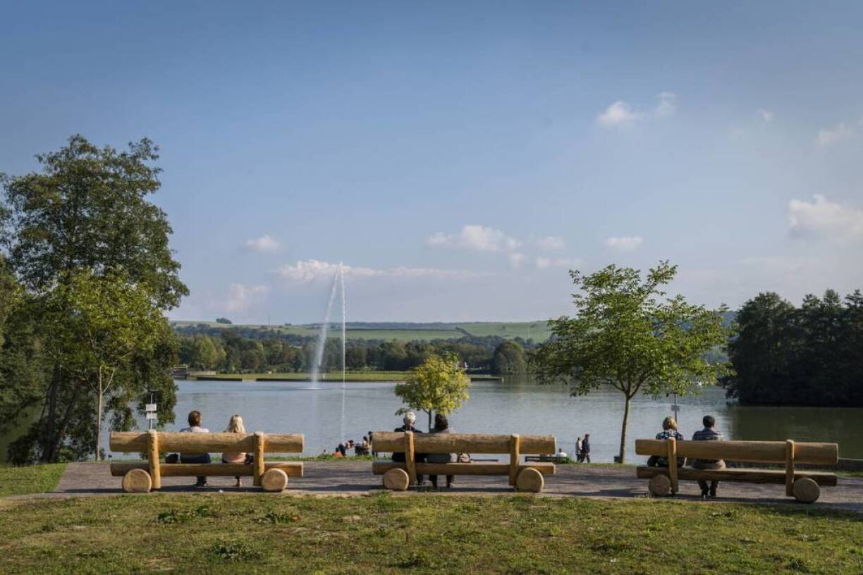 Le lac d'Echternach photographié par Visit Luxembourg