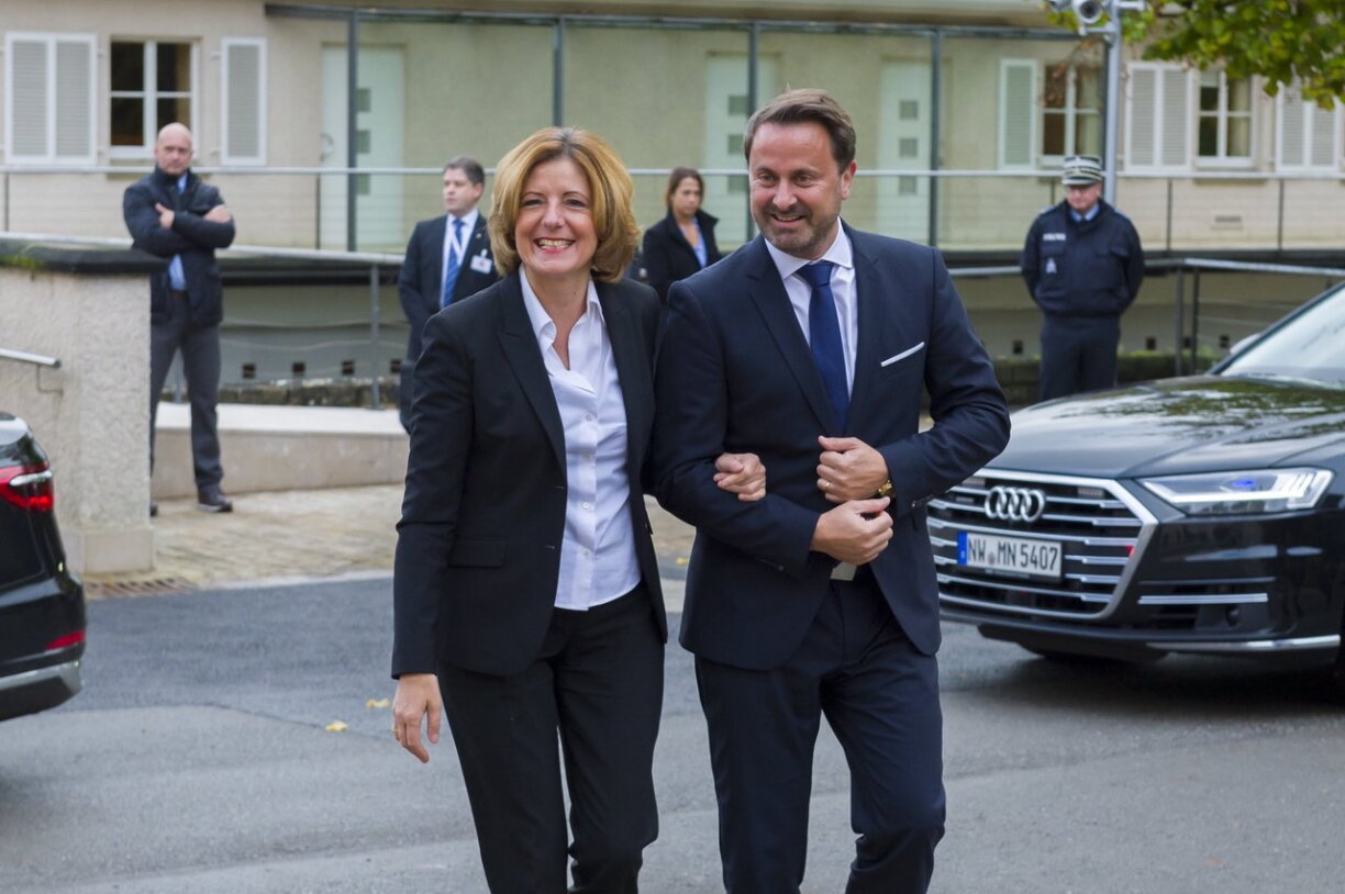 La Ministre-Présidente de Rhénanie-Palatinat, Malu Dreyer a été reçu ce mardi à Senningerberg.