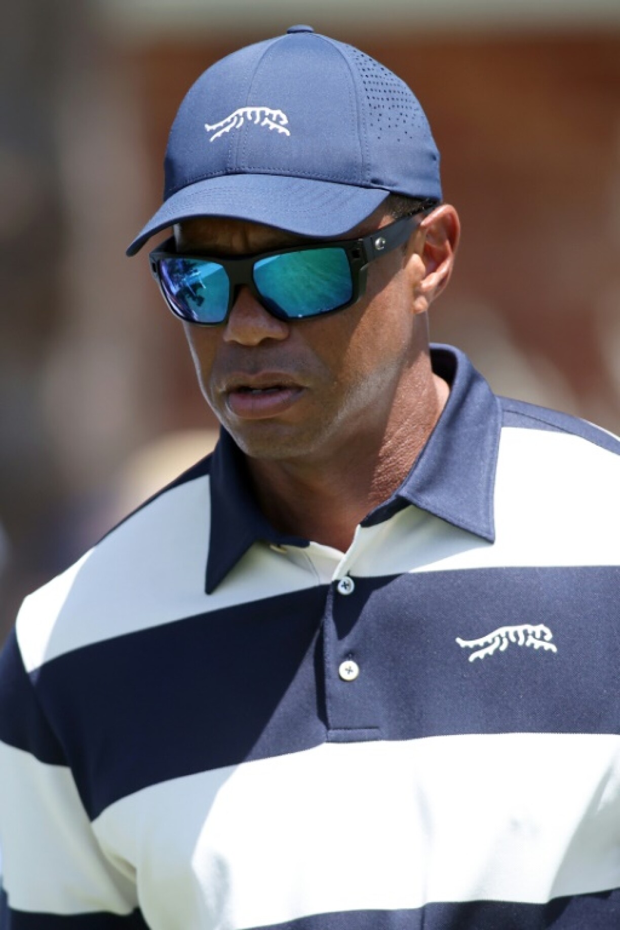 Tiger Woods, a 15-time major champion, watched his 16-year-old son Charlie compete in the first round of the US Junior Amateur in Dallas