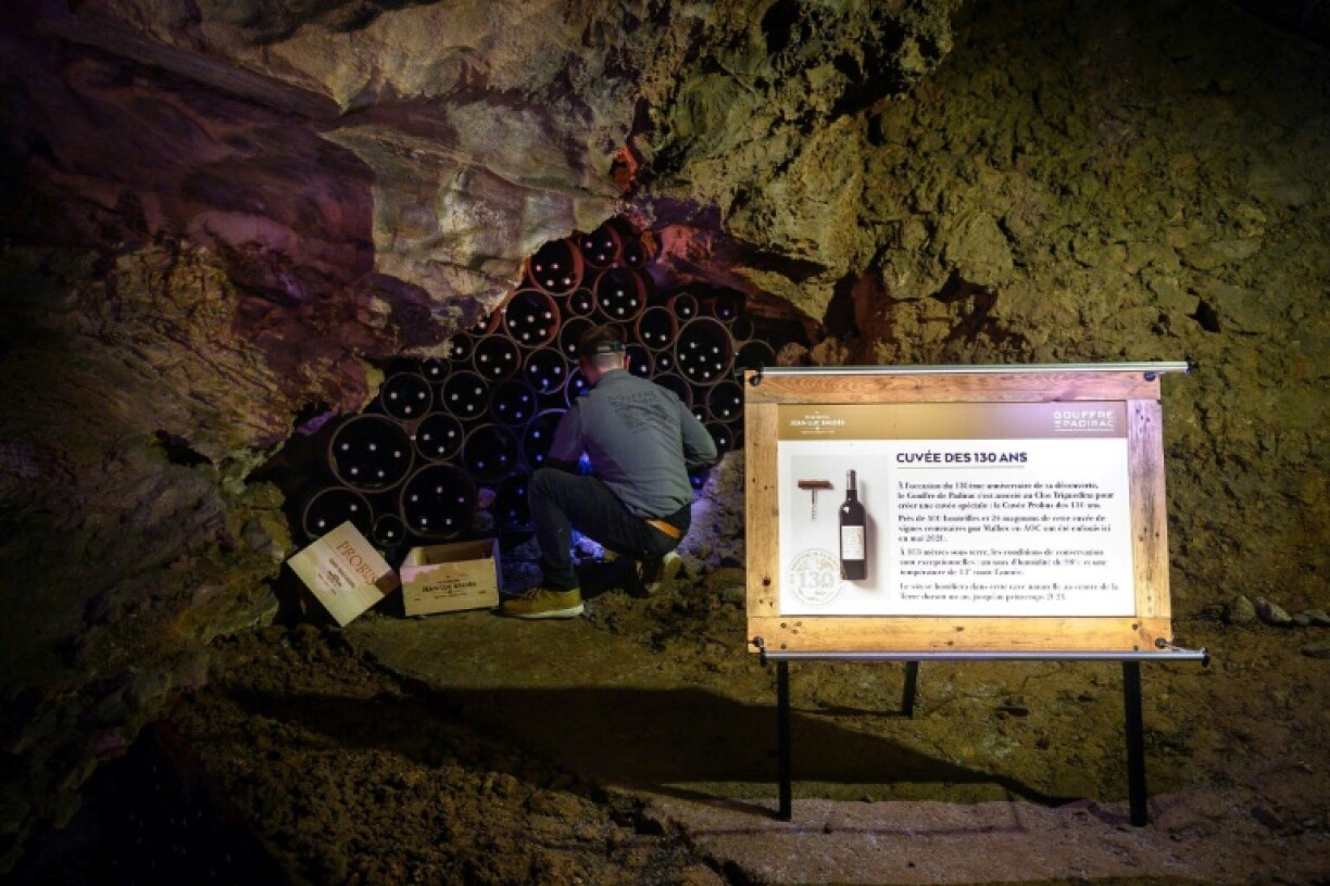 Des bouteilles de la