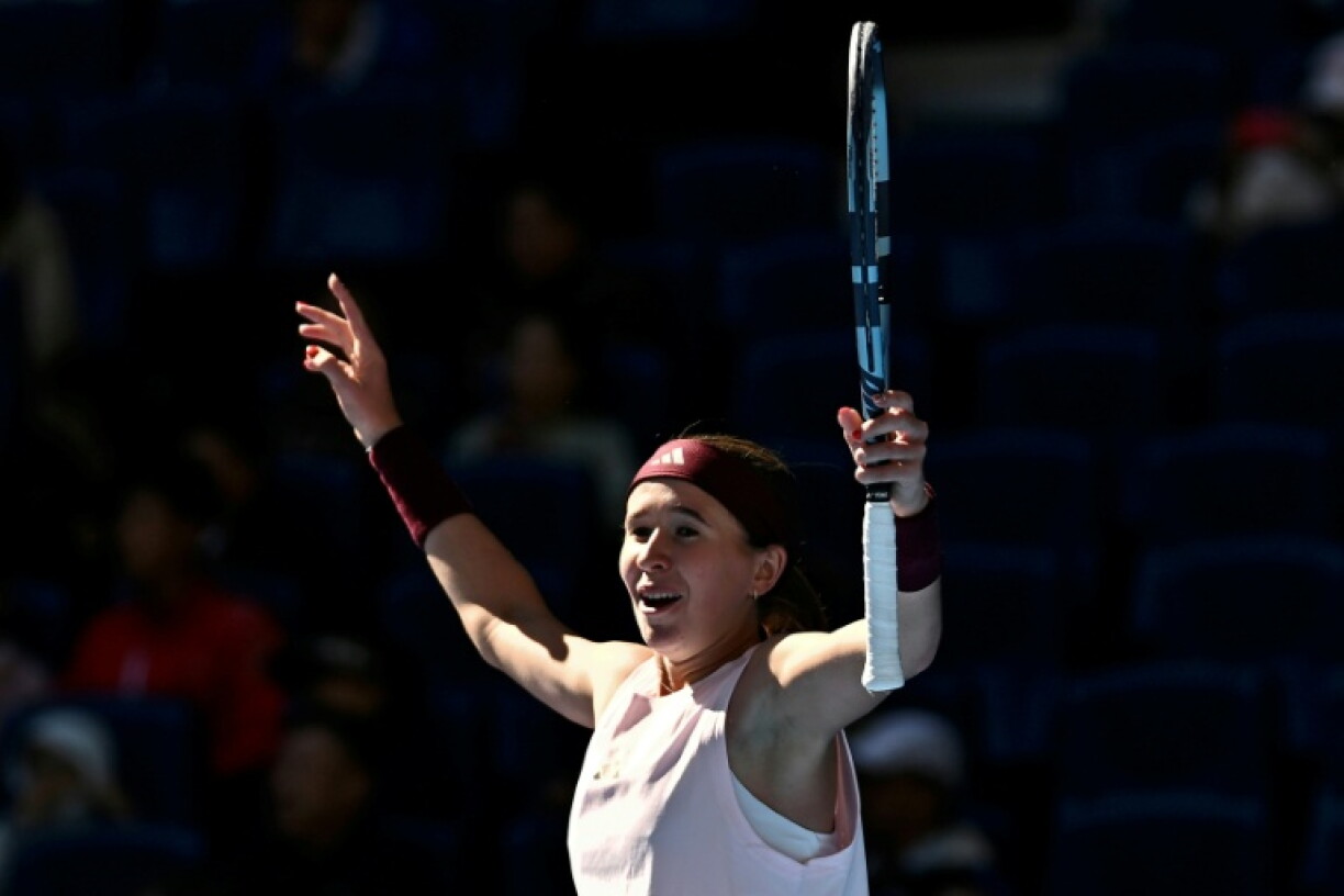 Aryna Sabalenka was swatted aside in straight sets by 34th-ranked Nikola Bartunkova in the third round of the China Open, leaving the event without its top two seeds