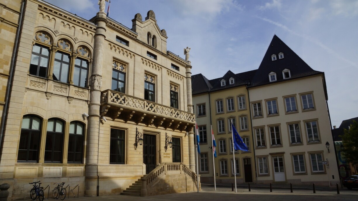 Luxembourg's Chamber of Deputies, where the events of 1919 took place.