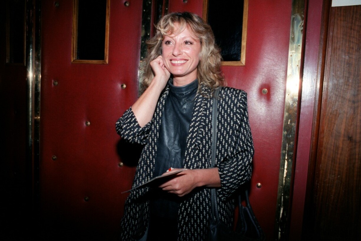 La chanteuse Véronique Sanson le 19 novembre 1987 à Paris