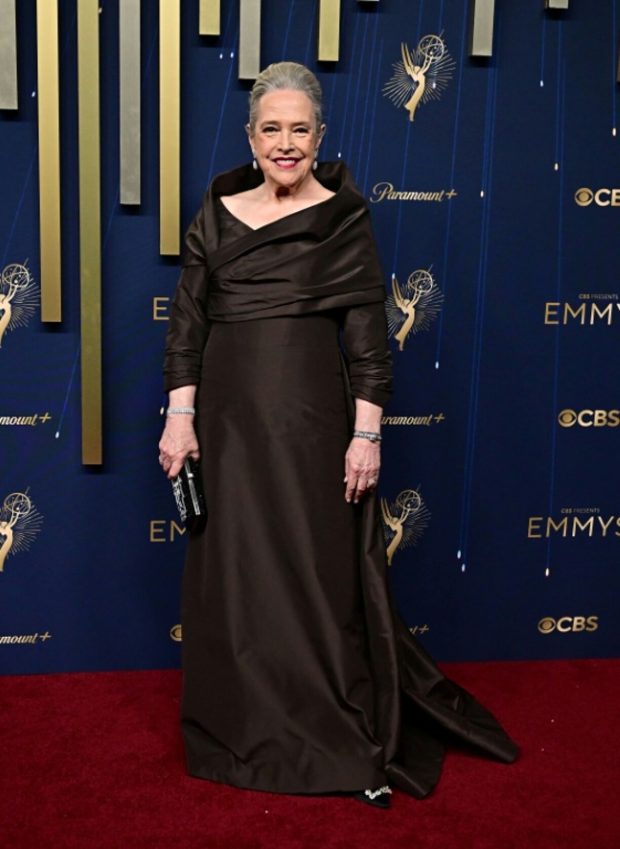 Kathy Bates was ready for her Emmys closeup