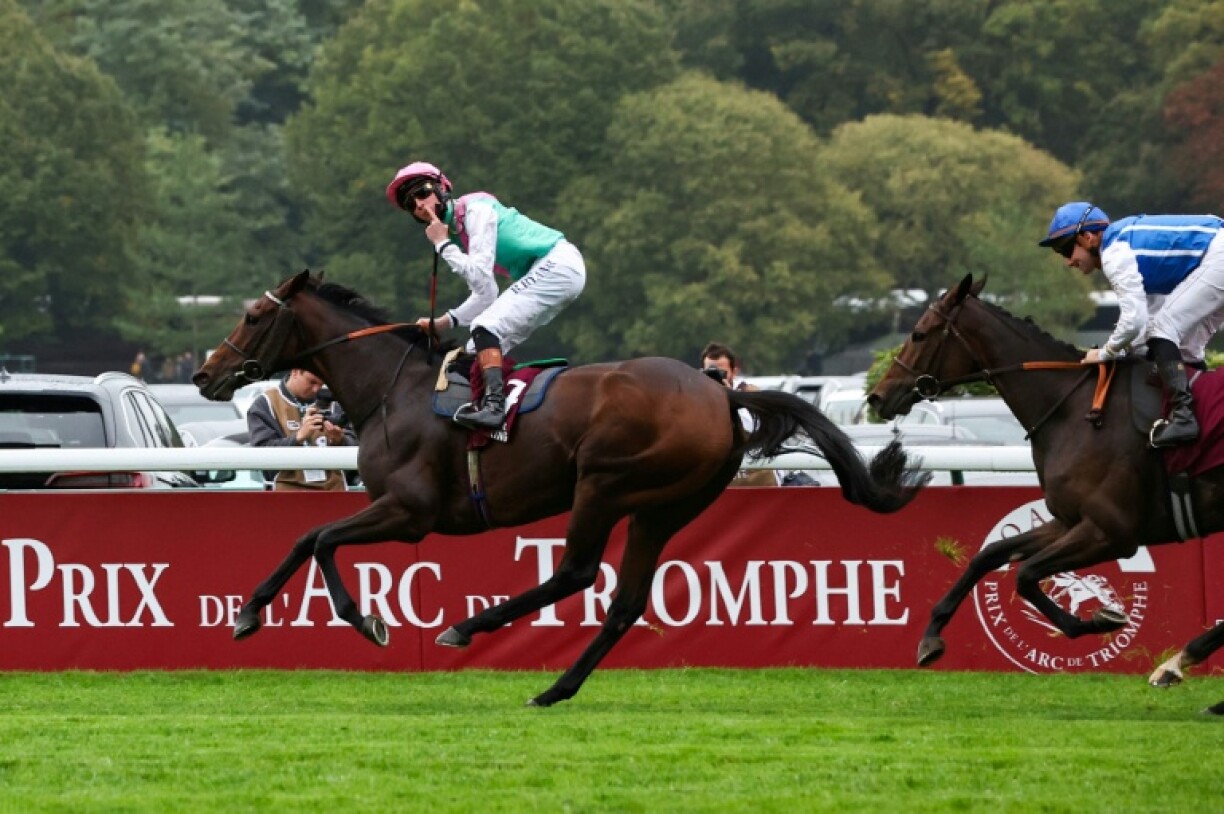 Aventure (R) bids to go one better in the Arc this year after finishing second to Bluestocking in 2024