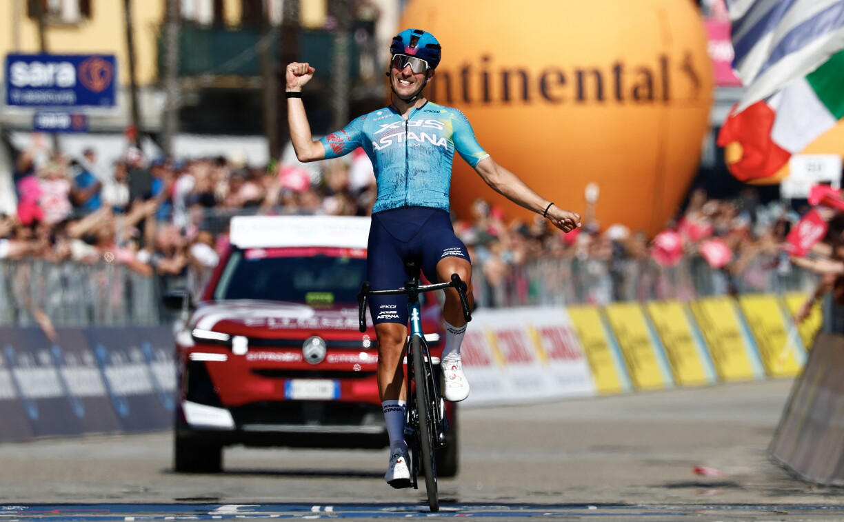Alberto Bettiol wënnt 13. Etapp am Giro