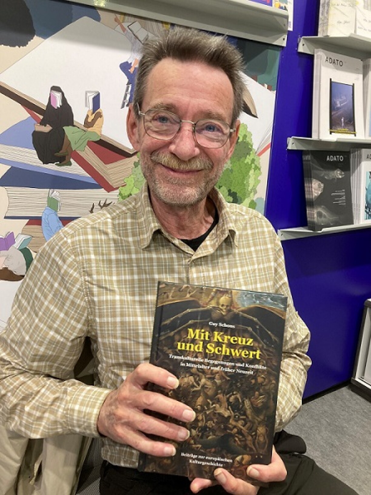 De Guy Schons huet säi Buch op der Frankfurter Buchmesse virgestallt