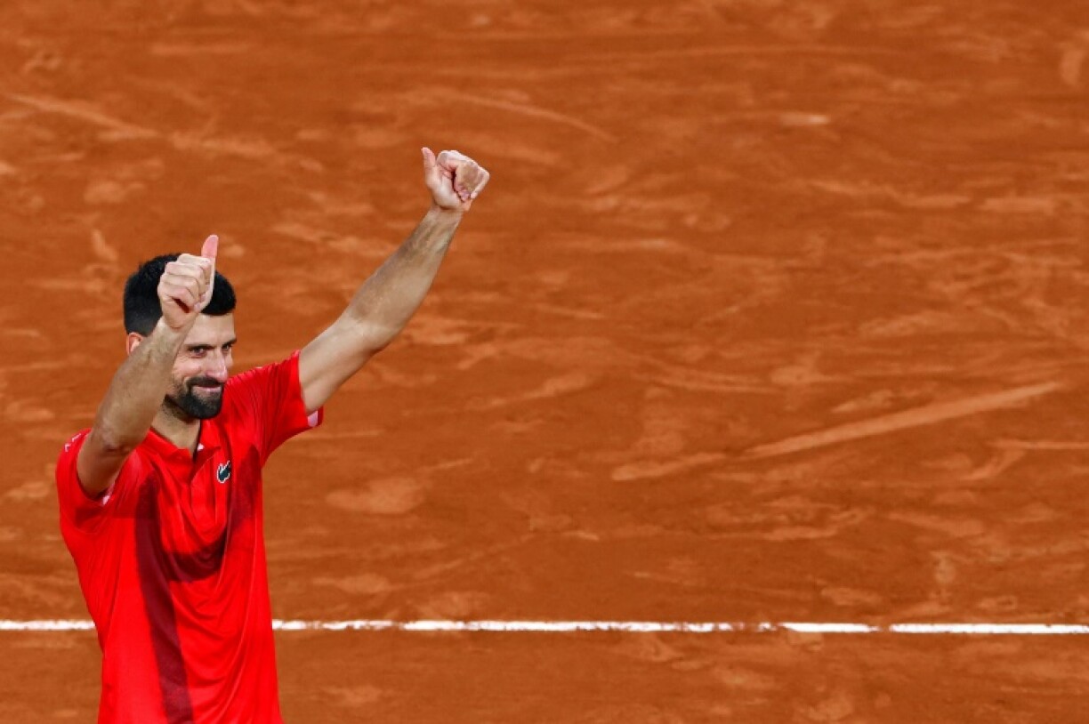 Novak Djokovic missed three chances to force a fourth set