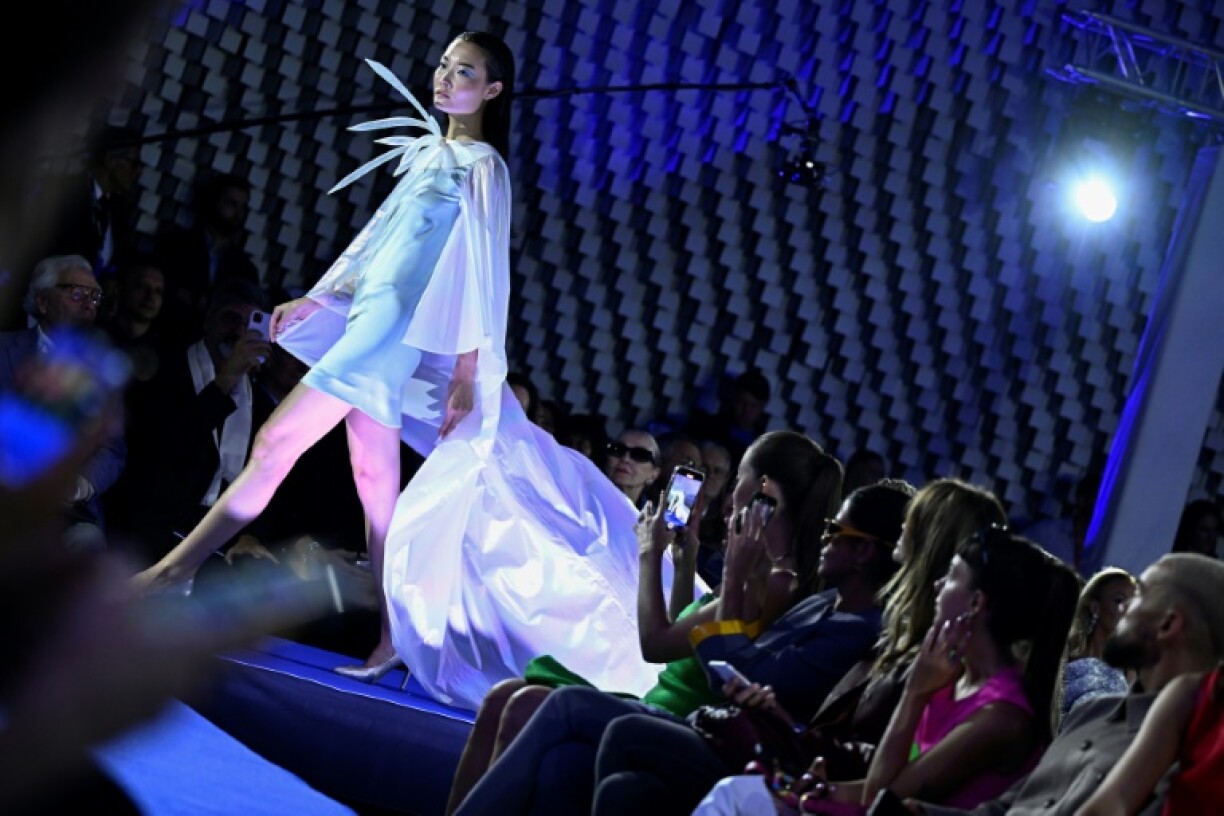 Défilé Pierre Cardin à la Fashion Week de Paris, le 25 septembre 2023