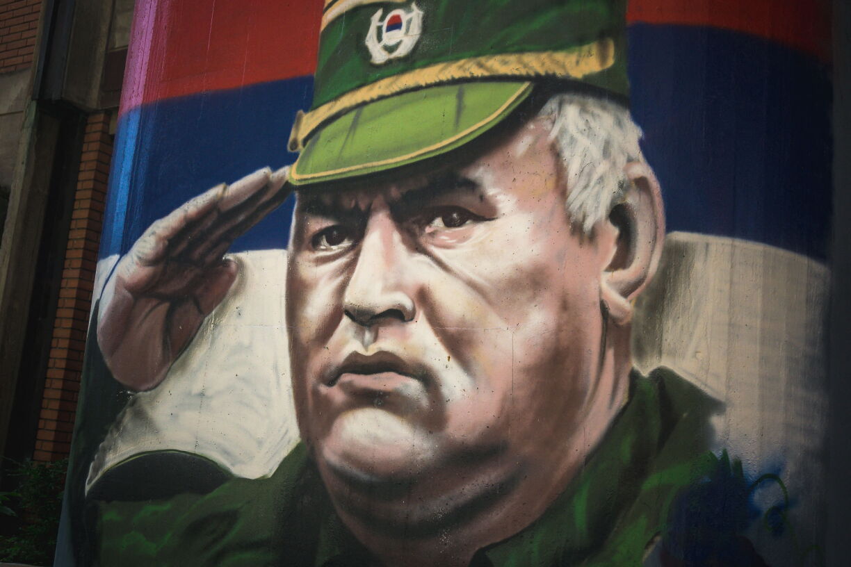 E Bild vum Ratko Mladic