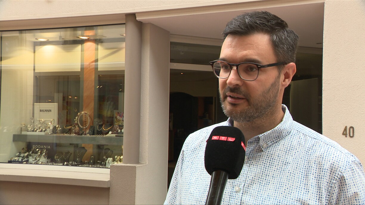 Le président de l'association des commerçants de Clervaux, Yves Brever.