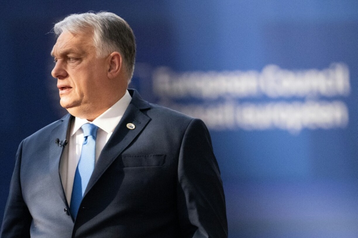 Le Premier ministre hongrois Viktor Orban à Bruxelles, le 19 mars 2026