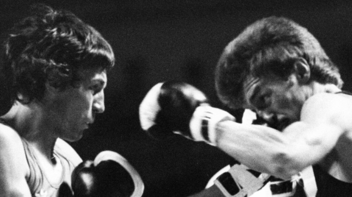 De René Weller bei Olympia am Joer 1974.