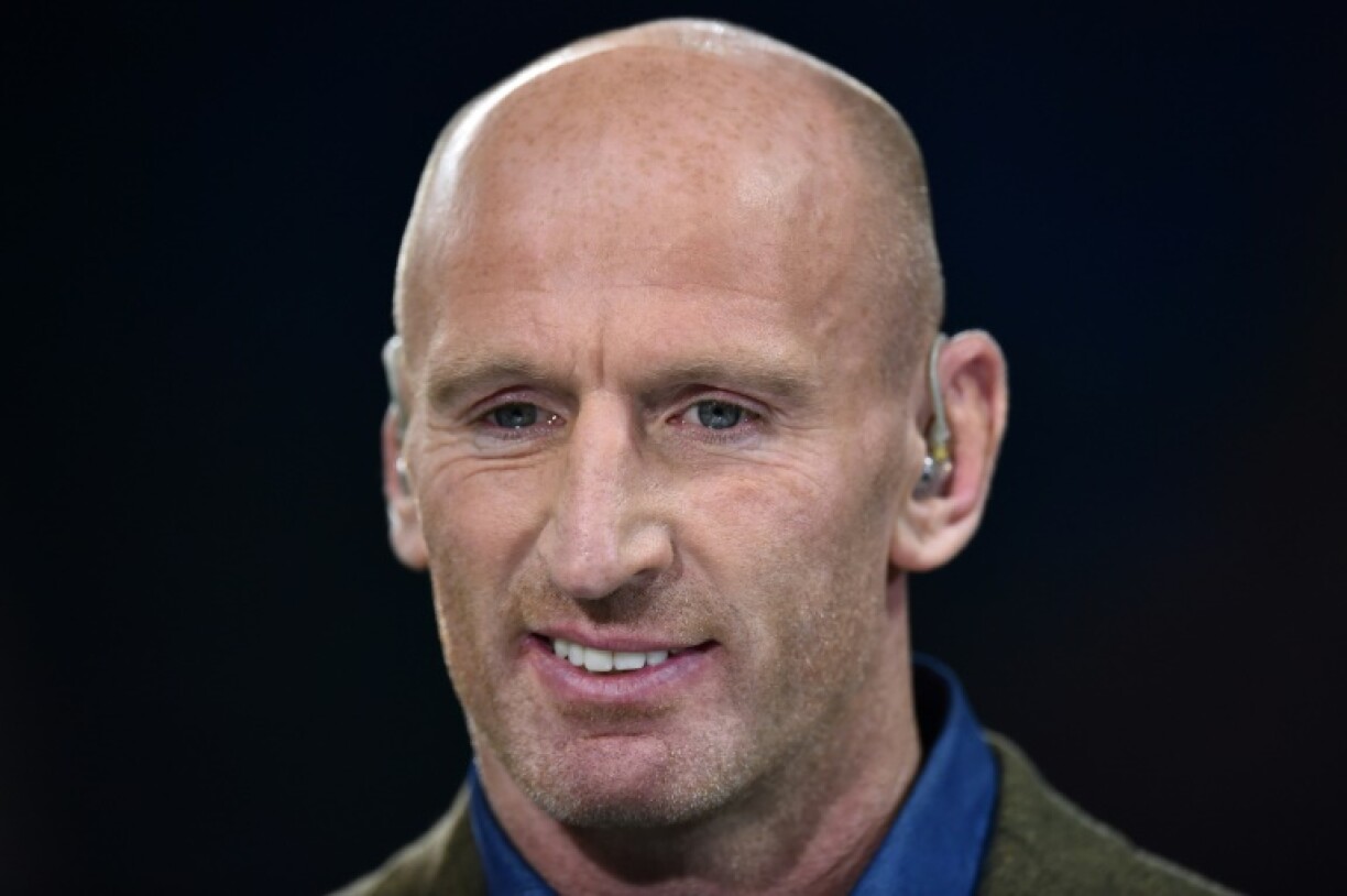 L'ex-capitaine gallois Gareth Thomas à Cardiff, le 1er octobre 2015