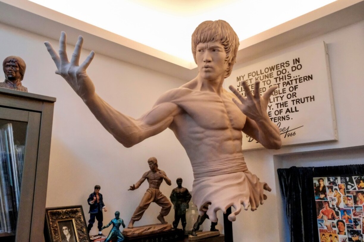 At least temporarily, all the assorted ephemera related to Bruce Lee will be boxed up and stored
