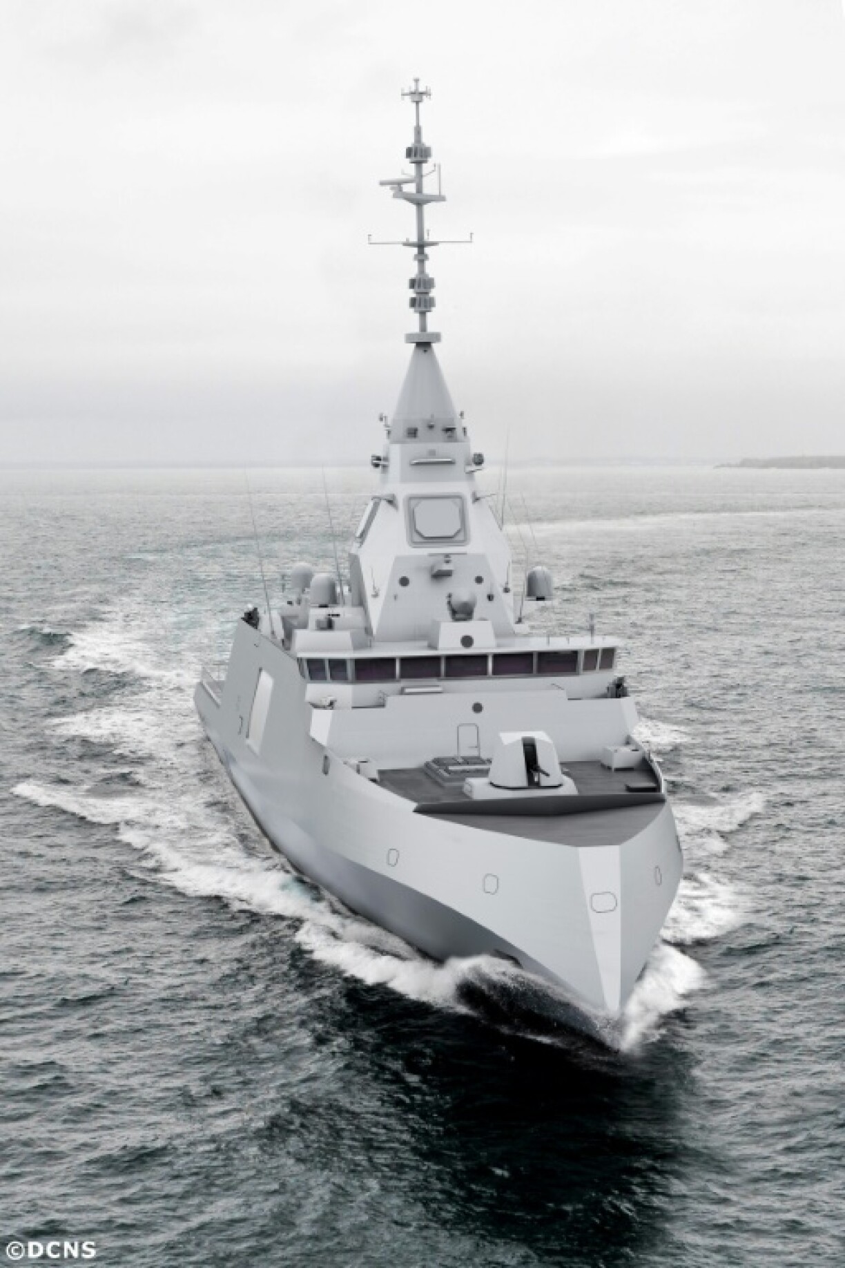 One of the Belharra-class digital frigates that Greece is adding to its arsenal