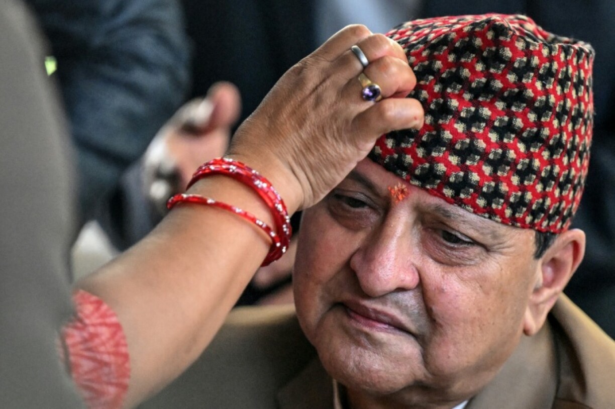 Nepal's former King Gyanendra Shah celebrated his 78th birthday with well-wishers at his residence in Kathmandu