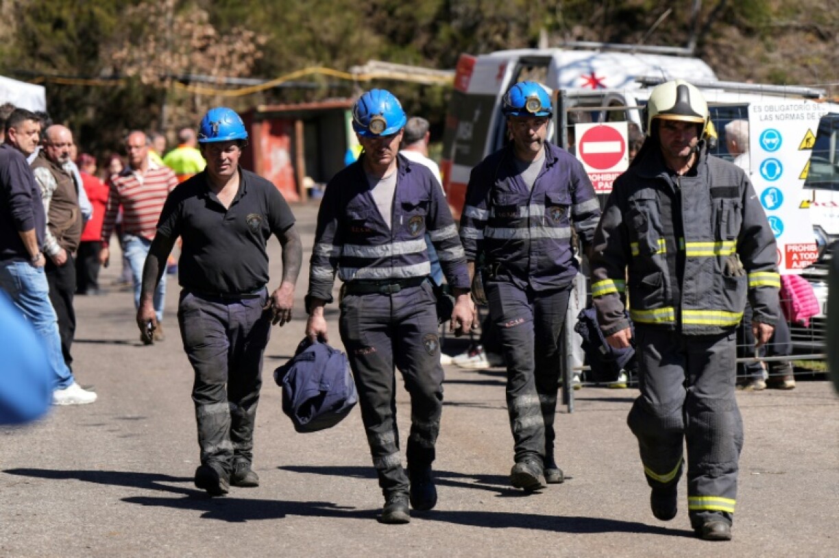 La mine de charbon de Cerredo à Degana, dans les Asturies, le 31 mars 2025