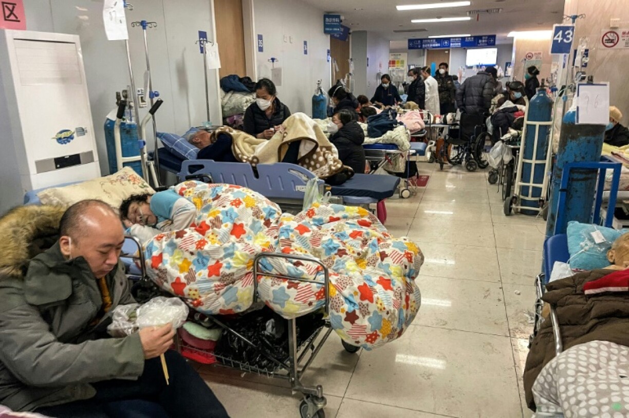 A l'hôpital Tongren à Shanghai en Chine, le 3 janvier 2023