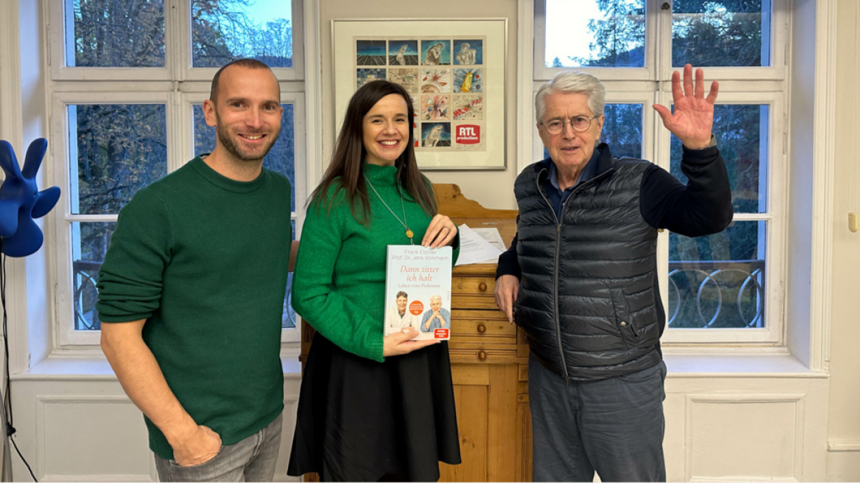 Bernard Michaux, Dominique Santana, Frank Elstner (v.l.n.r.).