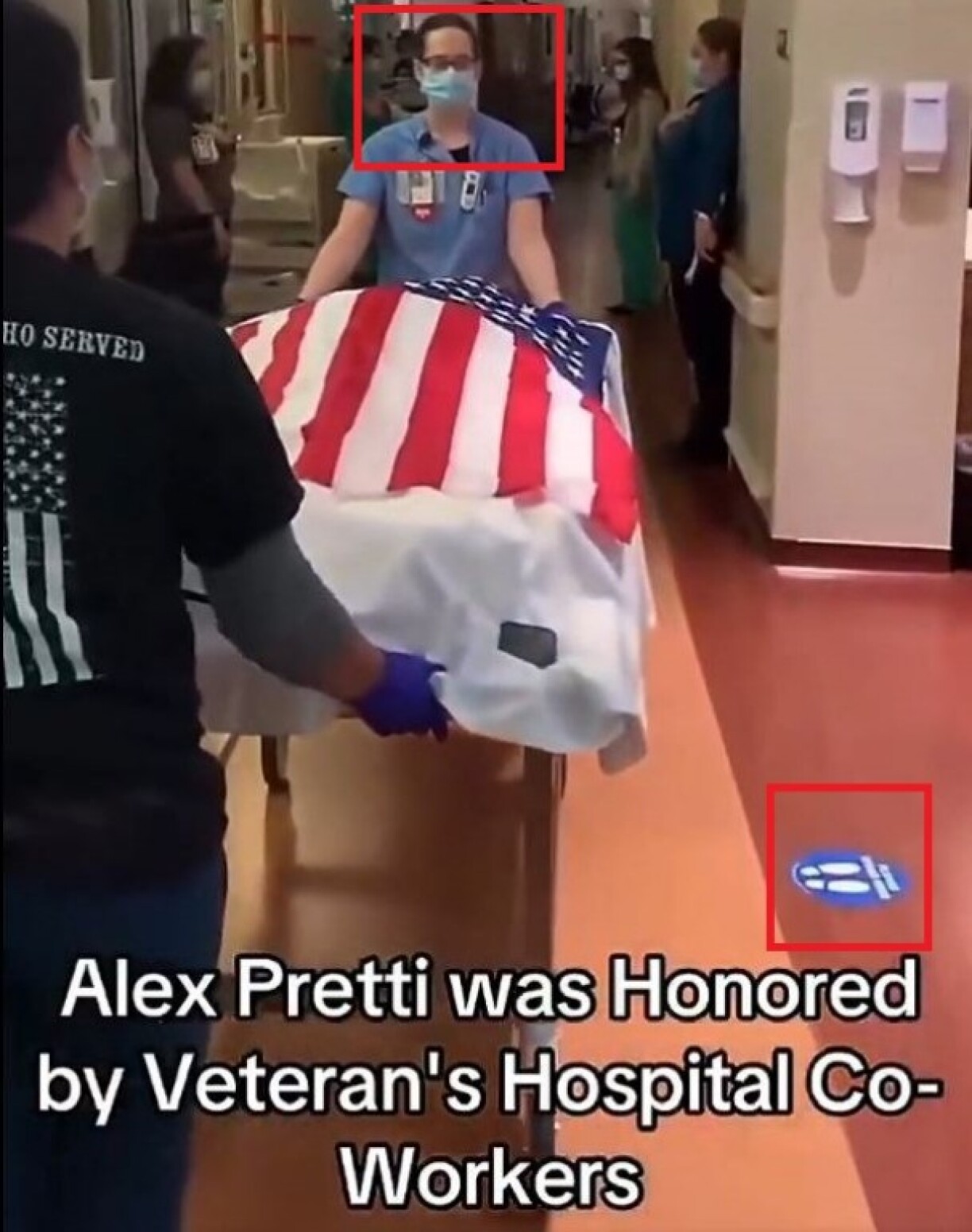 Capture d'écran réalisée sur X le 27/01/2026. Encadrés rouges ajoutés par l'AFP.