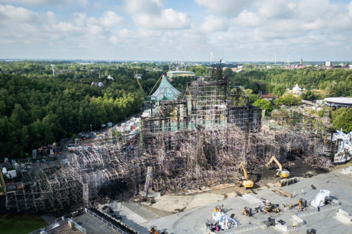The main stage of the Tomorrowland music festival was destroyed by fire