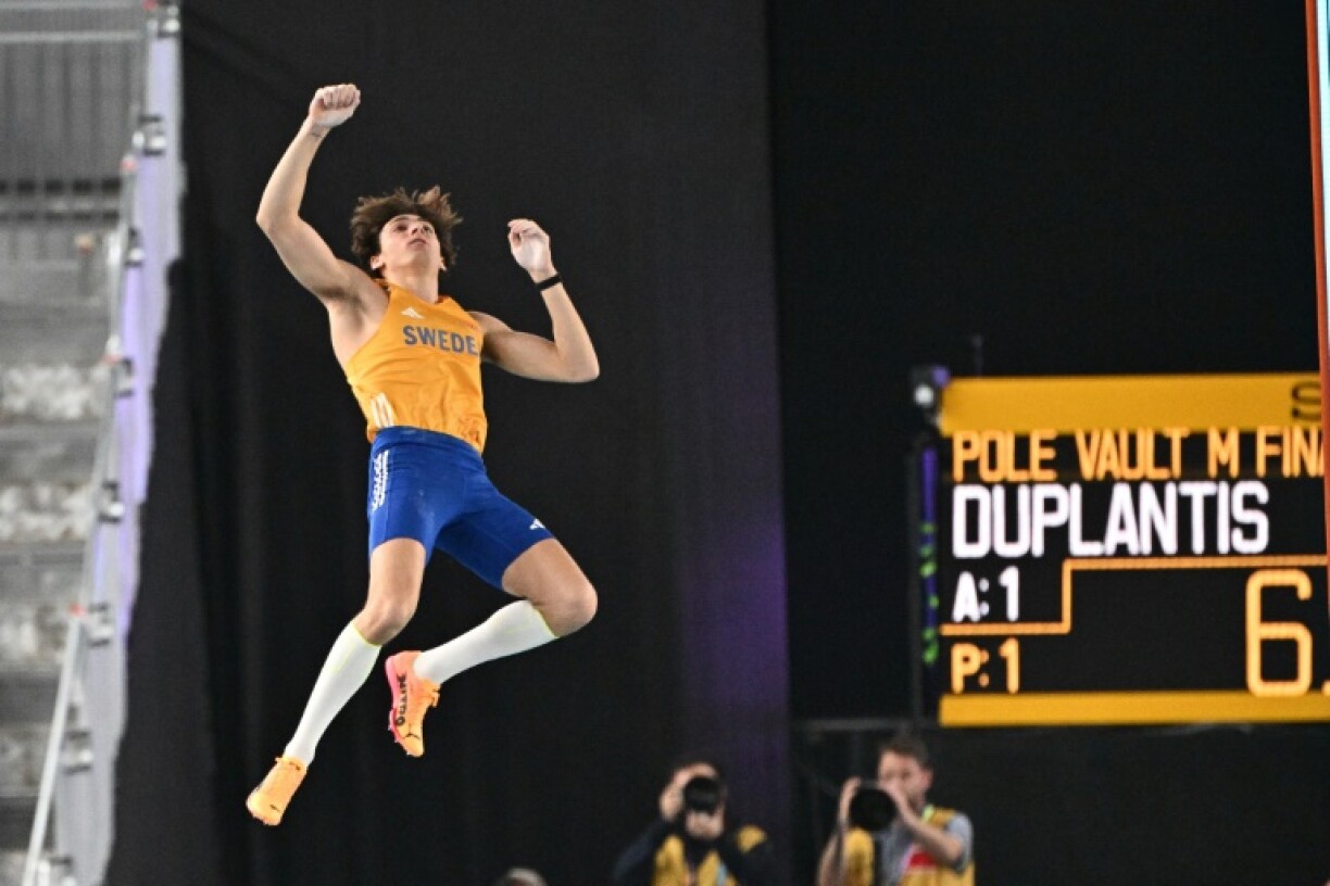Pole vault king Armand 'Mondo' Duplantis bagged a third world indoor gold with a best of 6.15m in Nanjing, China
