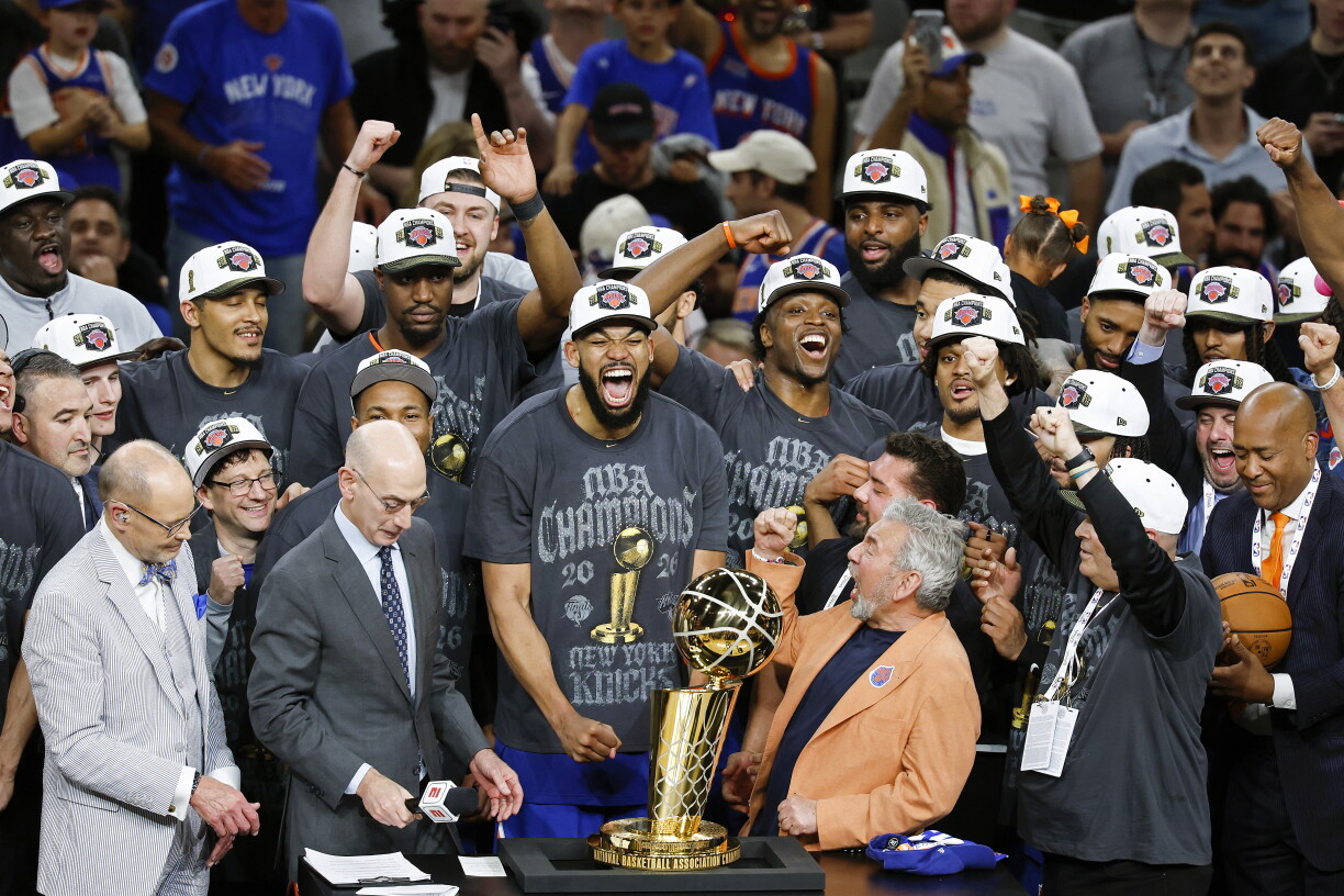 New York Knicks feieren NBA-Titel