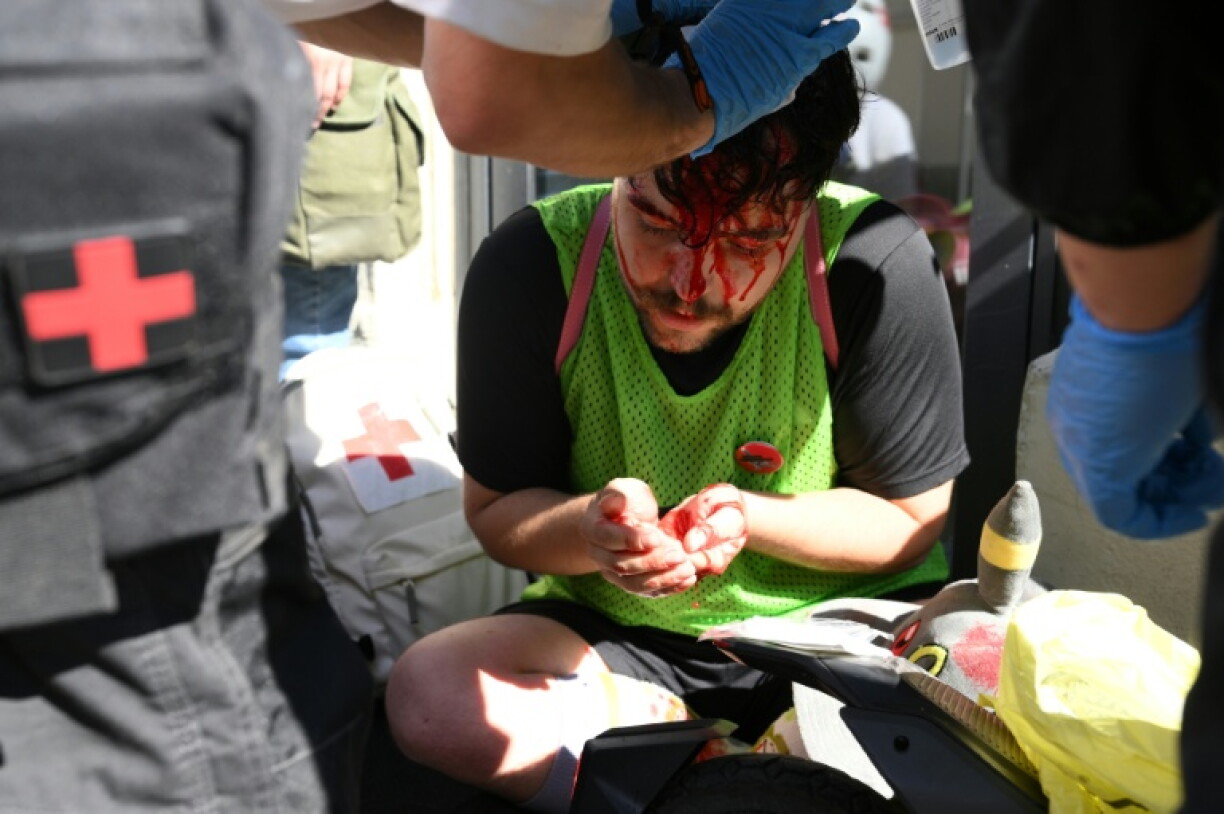 Many protesters have been injured and thousands of children arrested