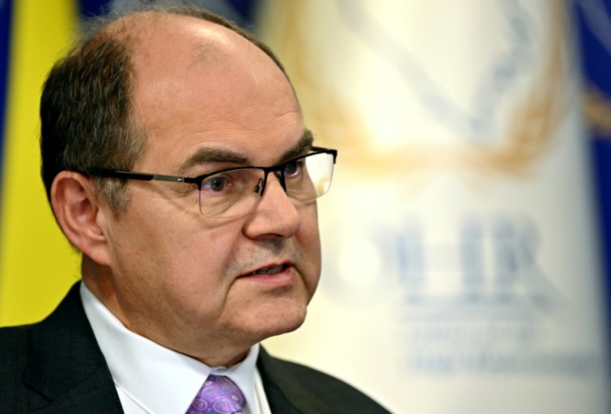 'My thanks and recognition go to the state institutions upholding the rule of law...' wrote Schmidt