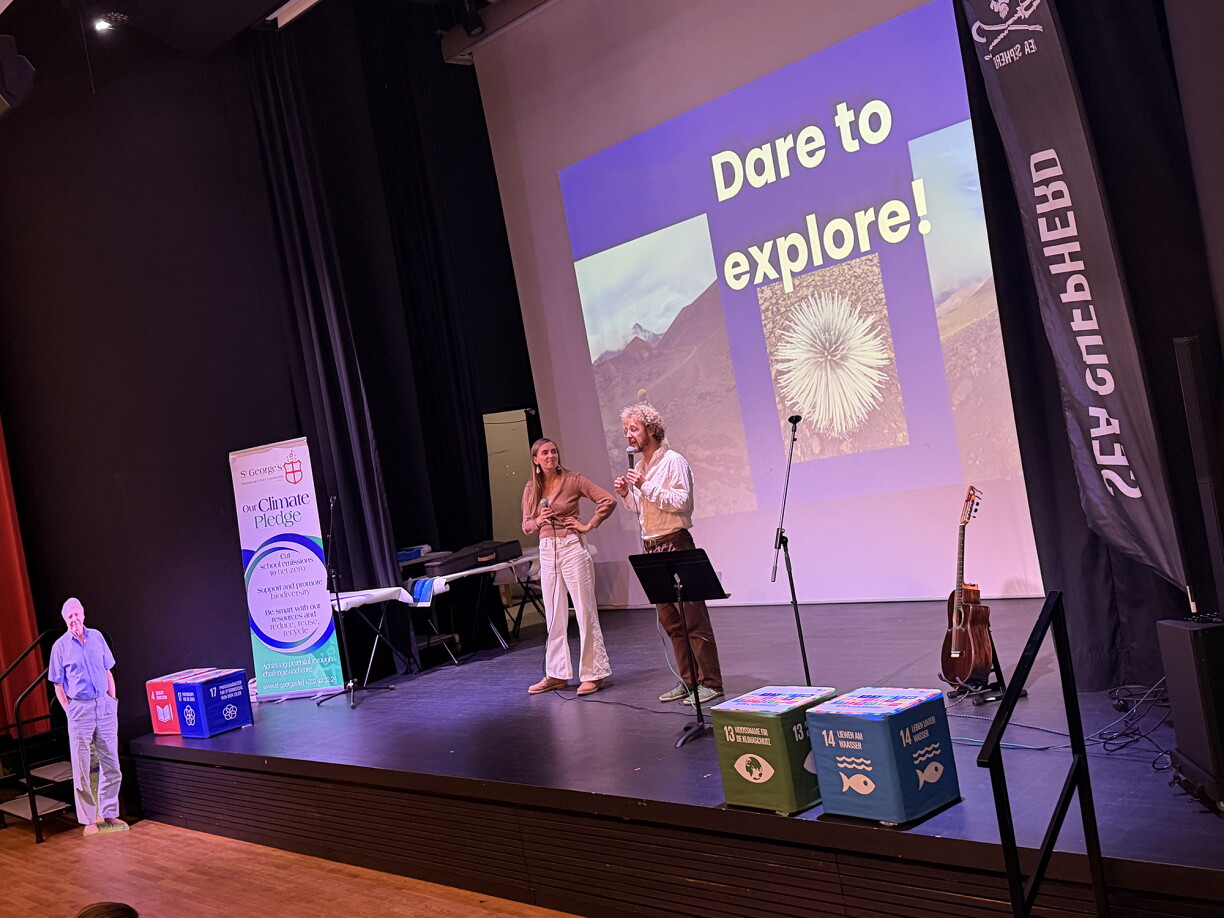 Students dive into ocean protection at St George's