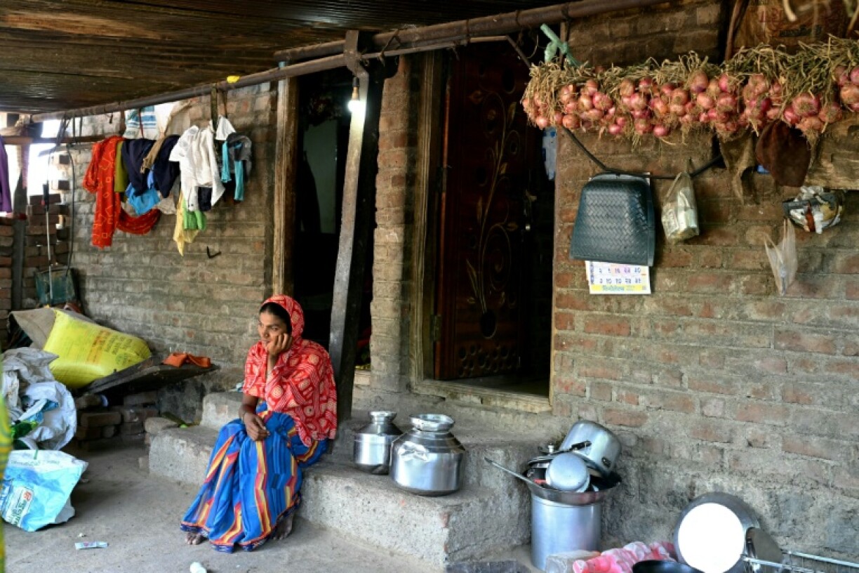 Mirabai Khindkar said the only thing her land grew was debt, after crops failed in drought and her husband killed himself