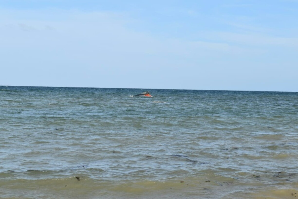 The International Organization for Migration released a photograph of the wreck