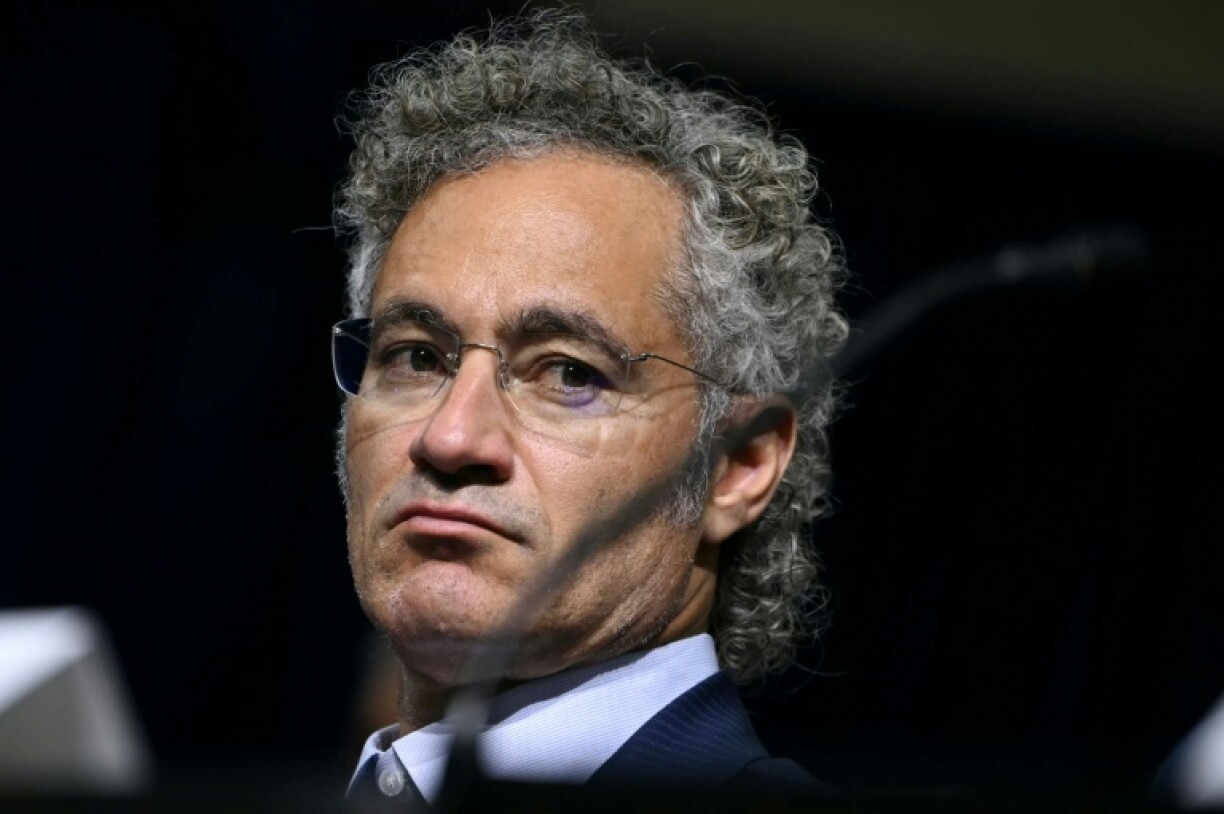 Alex Karp, CEO of Palantir Technologies, which saw shares drop despite a jump in earnings in a sign of rising investor worries about lofty valuations