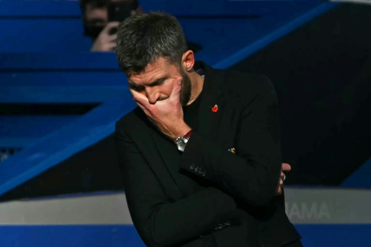Michael Carrick's Manchester United are now winless in nine games