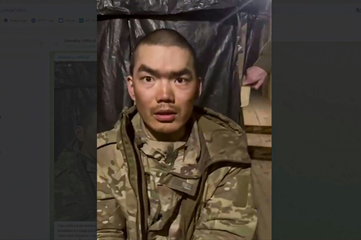 Ukraine claims two Chinese soldiers were captured fighting for Russia
