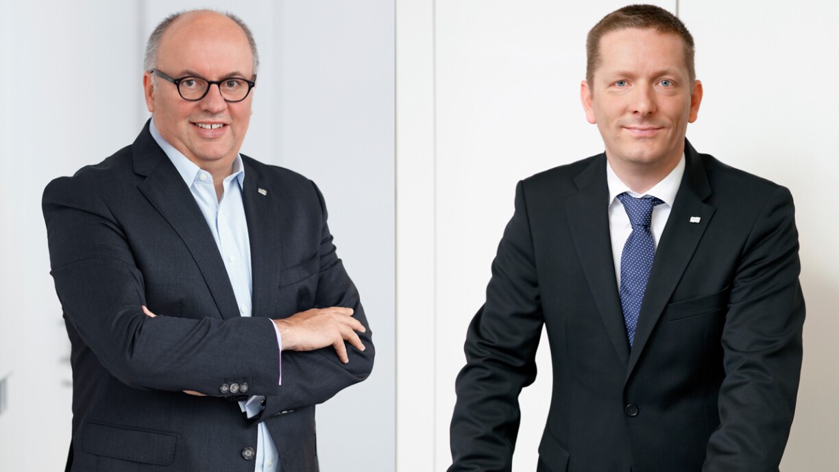 Damon Damiani (lénks) an Thierry Beffort (riets)