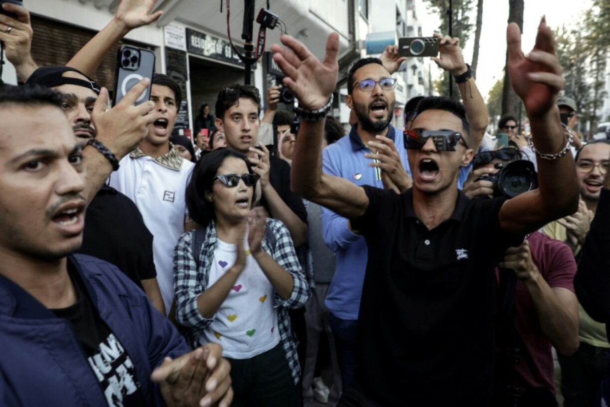 Thursday's rallies passed off without incident, AFP journalists saw