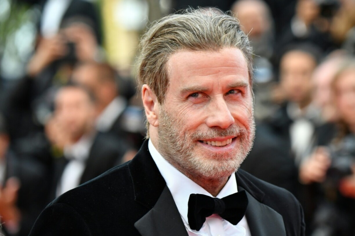 L'acteur américain John Travolta au Festival de Cannes, le 15 mai 2018