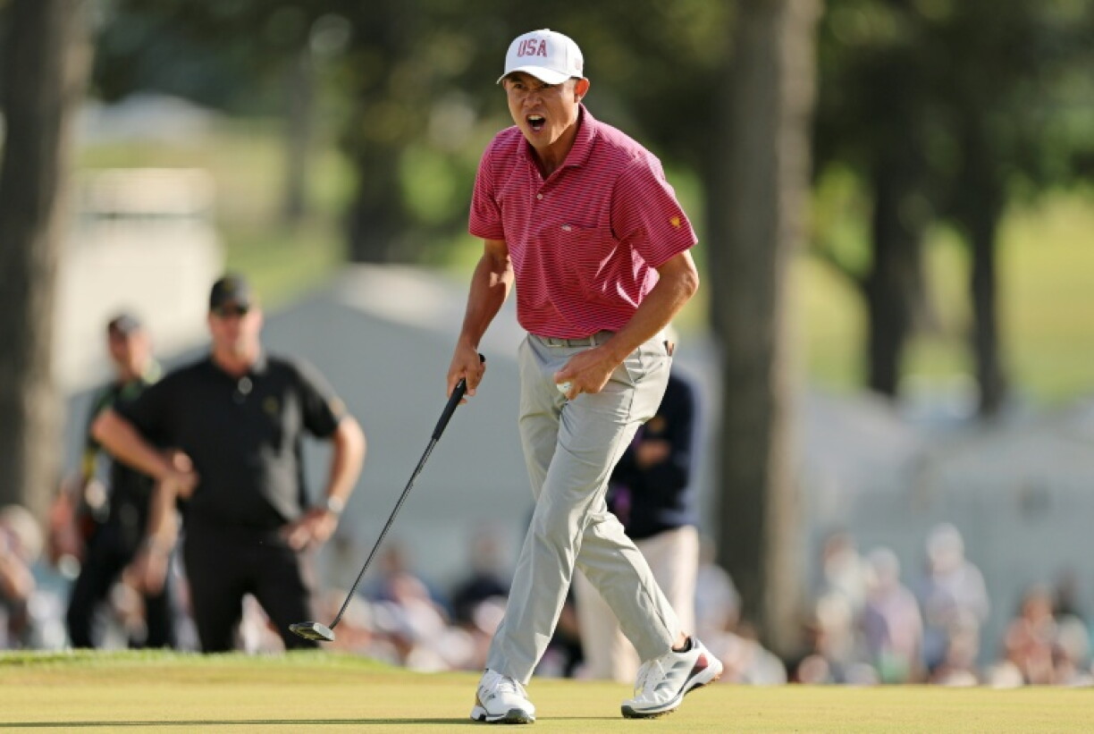 Collin Morikawa is playing at the PGA Tour's Baycurrent Classic in Japan